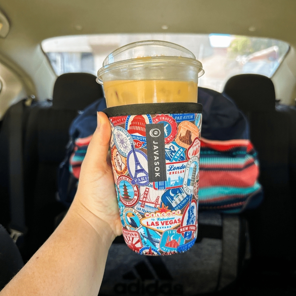 Coffee cold cup holder for Starbucks and dunkin